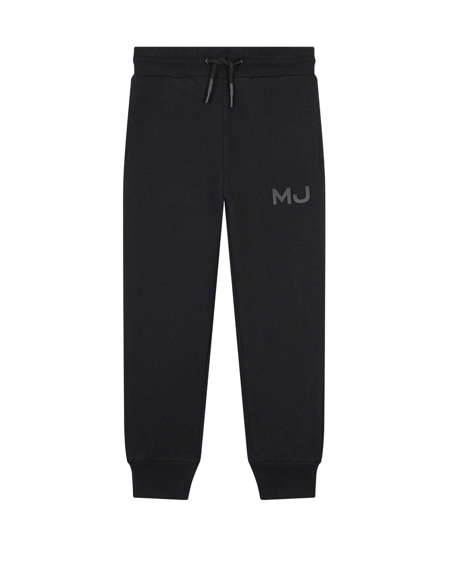 Pantalon de survêtement à illustrations carré en coton - Black