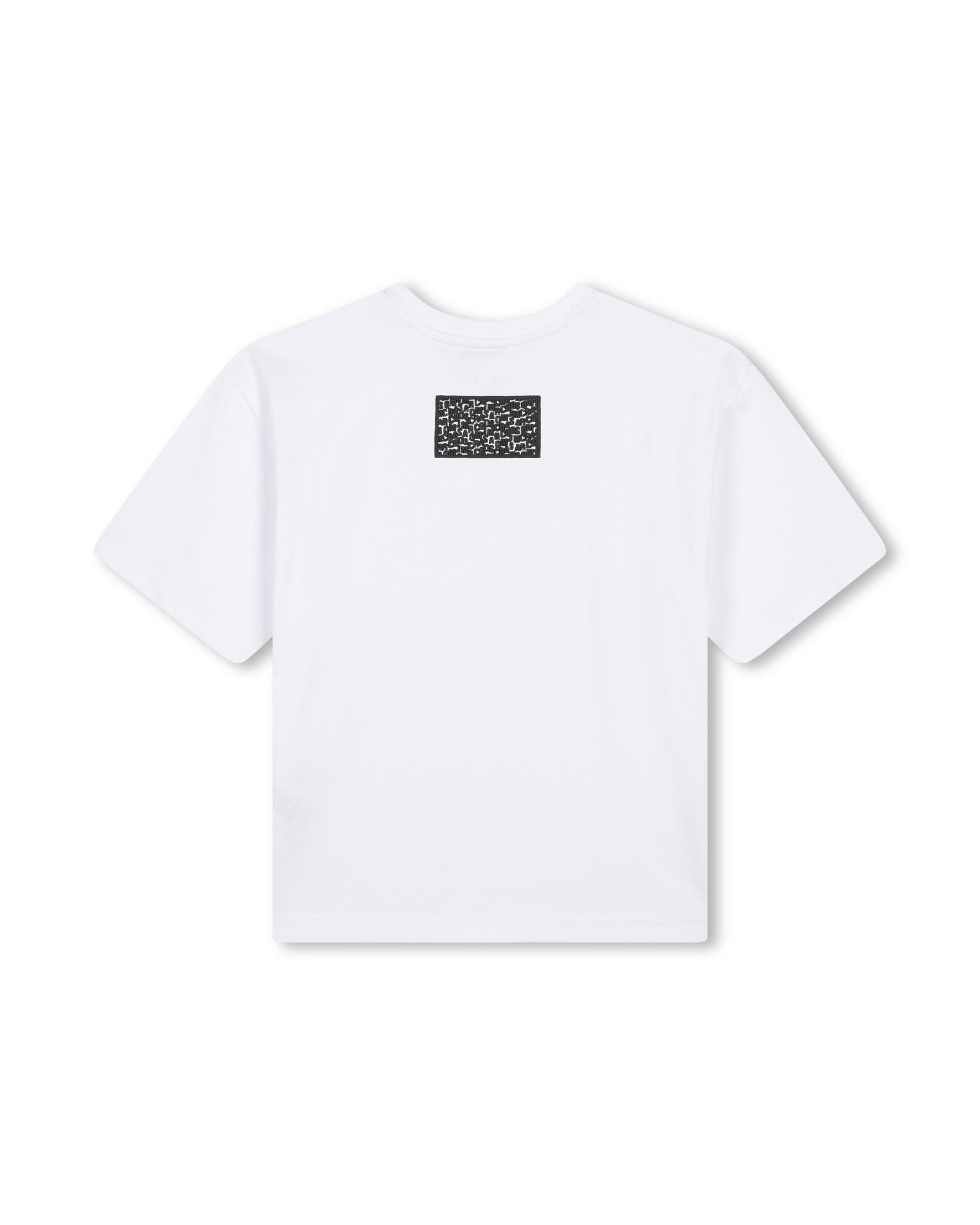 T-shirt à manches courtes à illustrations en coton - Blanc