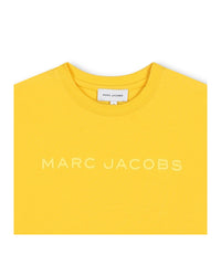 T-shirt à manches courtes à illustrations en coton - Jaune Safran