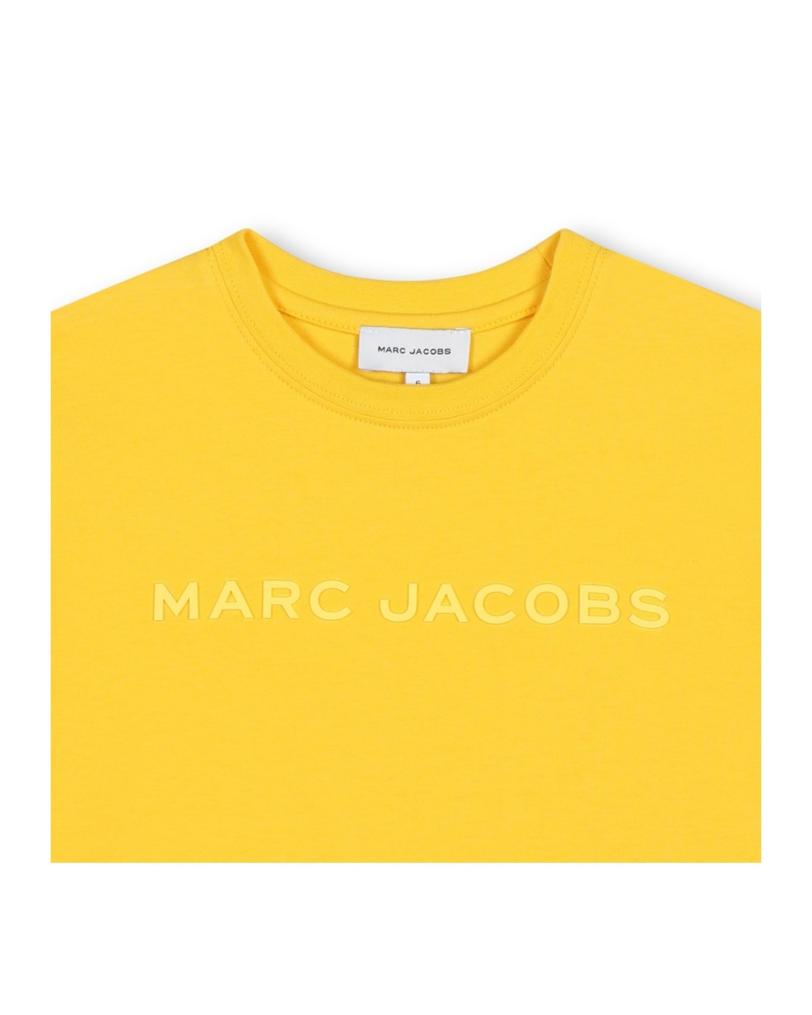T-shirt à manches courtes à illustrations en coton - Jaune Safran