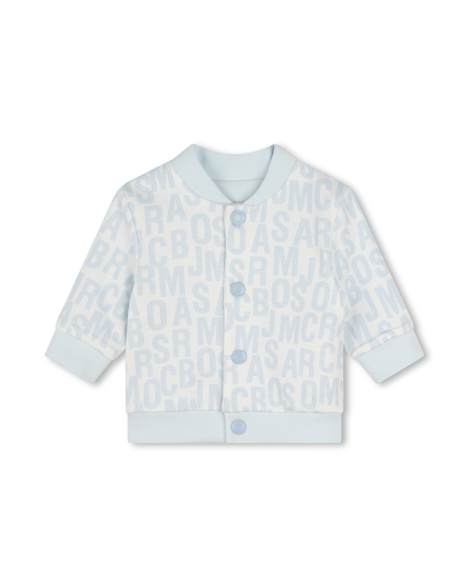 Ensemble en interlock de coton - Bleu Glacier