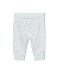 Ensemble en interlock de coton - Bleu Glacier
