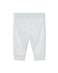 Ensemble en interlock de coton - Bleu Glacier