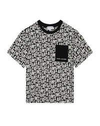 T-shirt à manches courtes en coton - Black