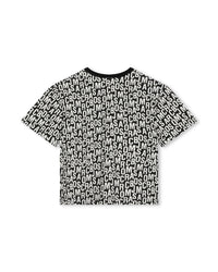 T-shirt à manches courtes en coton - Black
