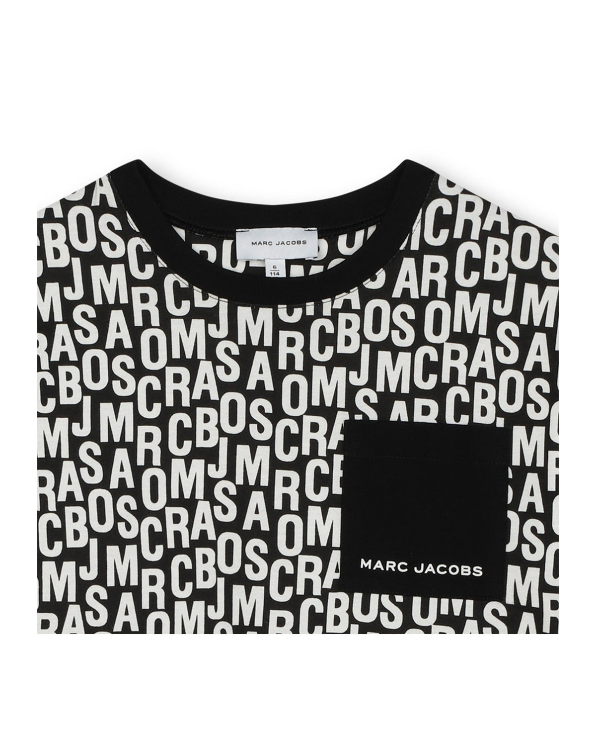 T-shirt à manches courtes en coton - Black