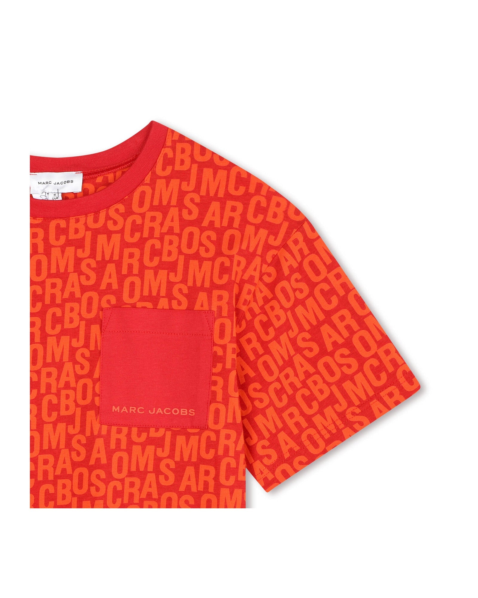 T-shirt à manches courtes en coton - Coquelicot