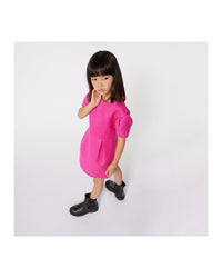 Robe en satin - Melon