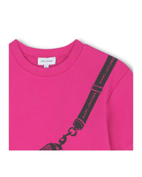 T-shirt à manches courtes à illustrations en coton - Melon