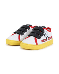 Baskets Disney en cuir - Blanc