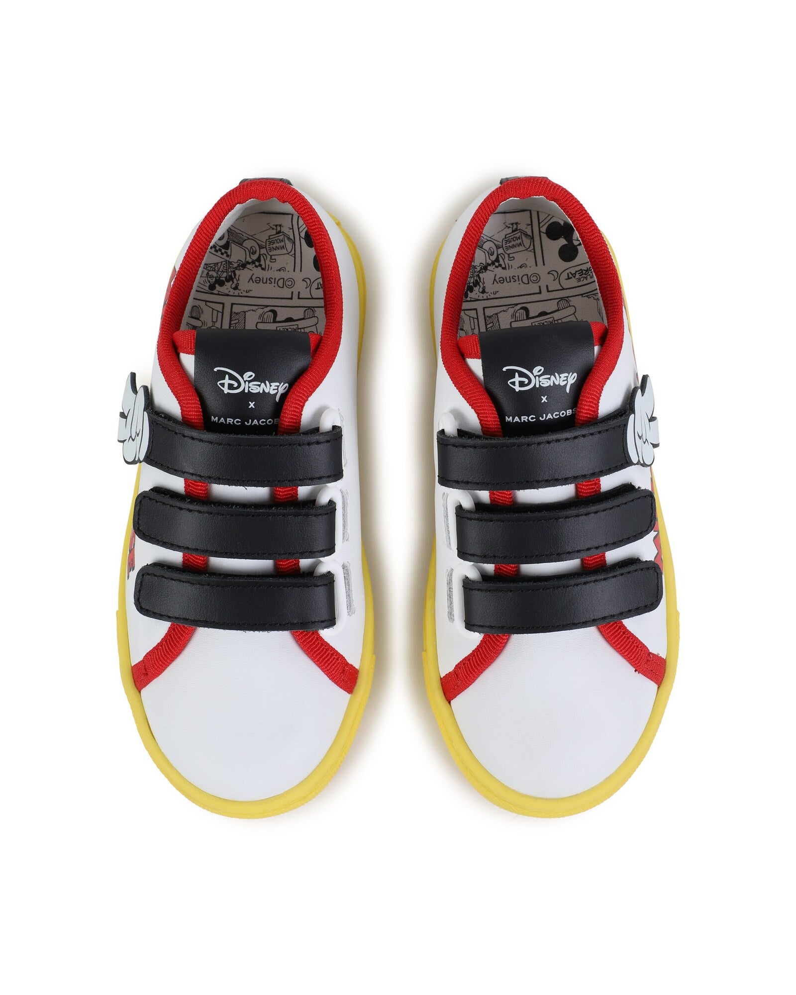 Baskets Disney en cuir - Blanc
