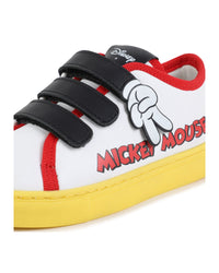 Baskets Disney en cuir - Blanc