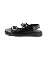 Leather sandals - Black