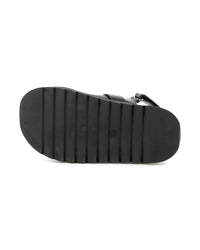 Leather sandals - Black