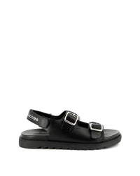 Leather sandals - Black