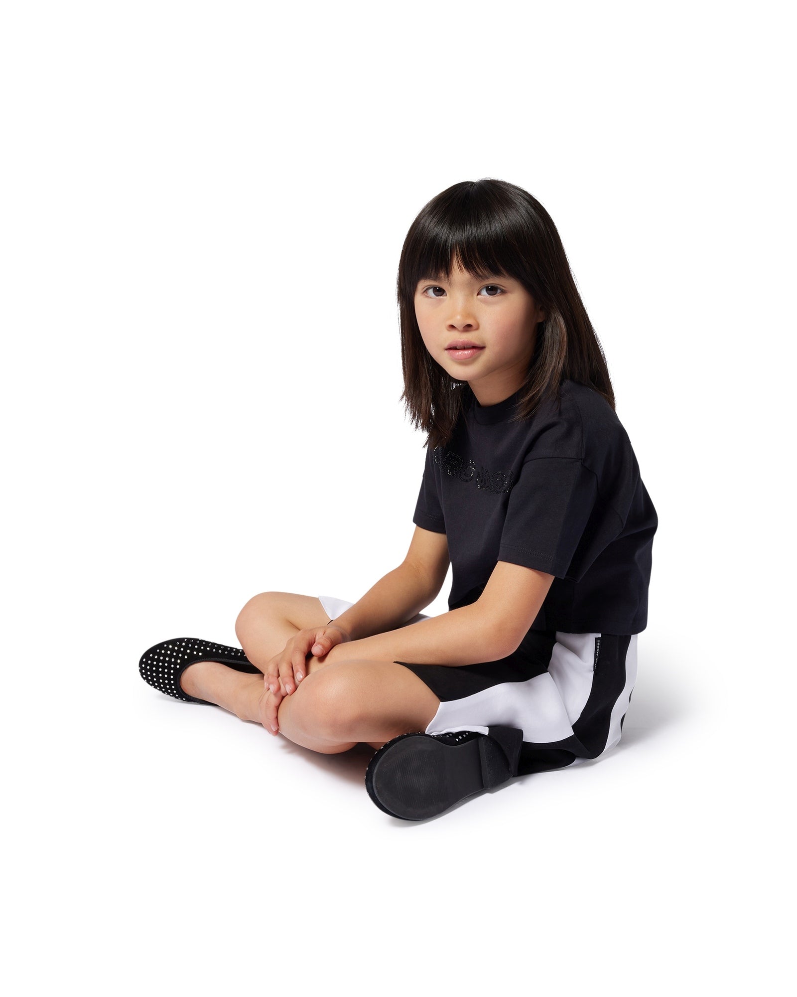 Ballerines en cuir - Black