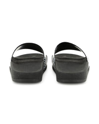 Mules en imprimé - Black
