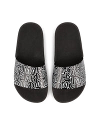 Mules en imprimé - Black