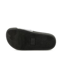 Mules en imprimé - Black