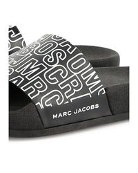 Mules en imprimé - Black