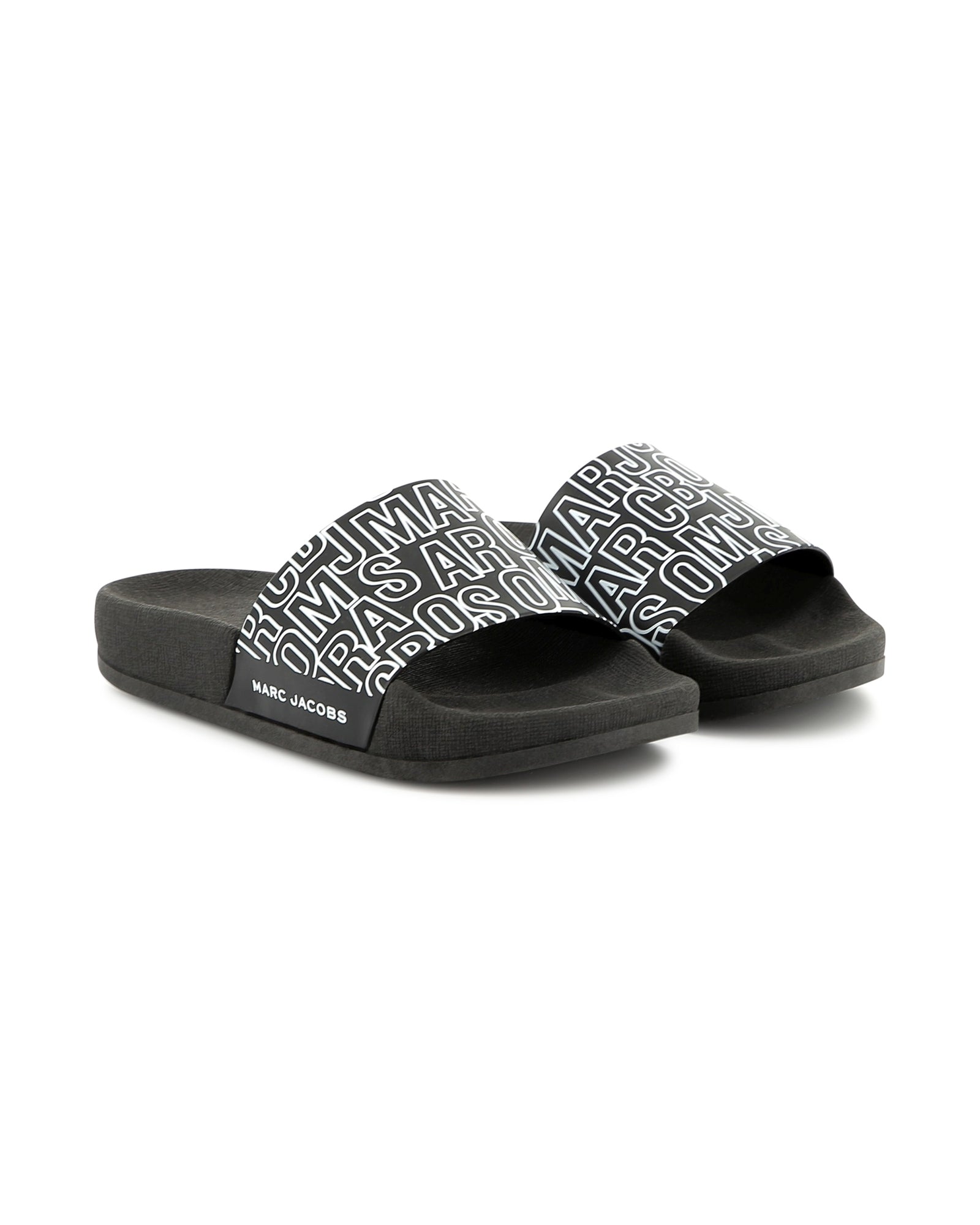 Mules en imprimé - Black