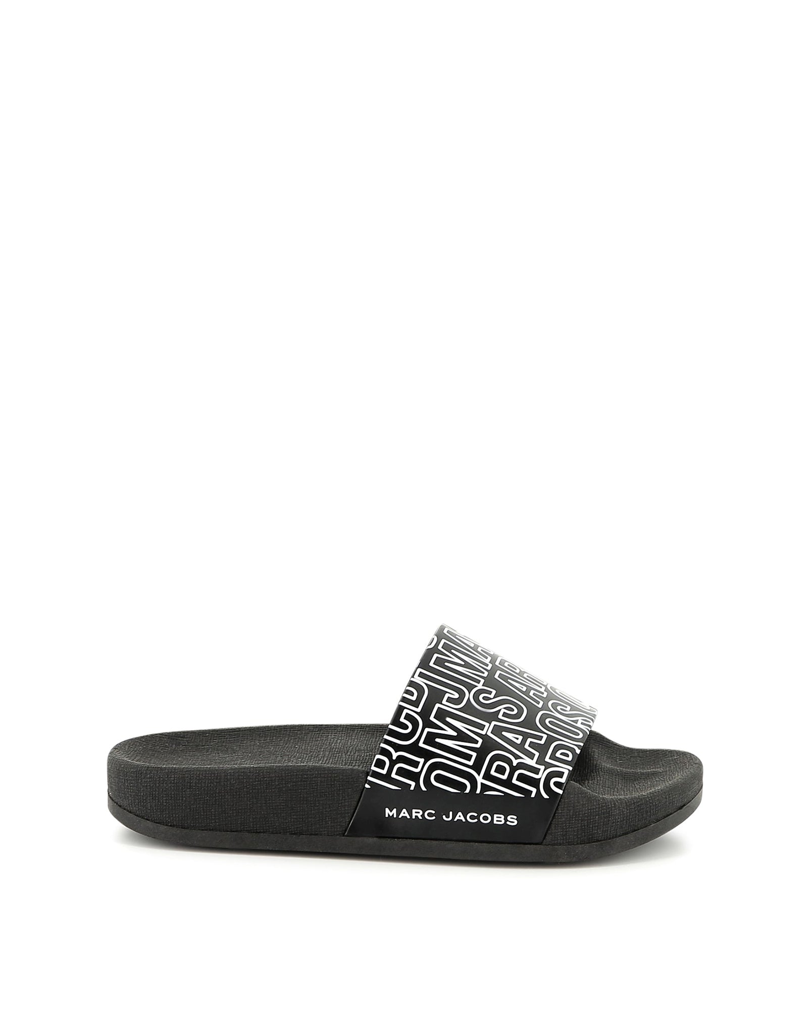 Mules en imprimé - Black