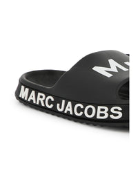 Mules avec logo - Black