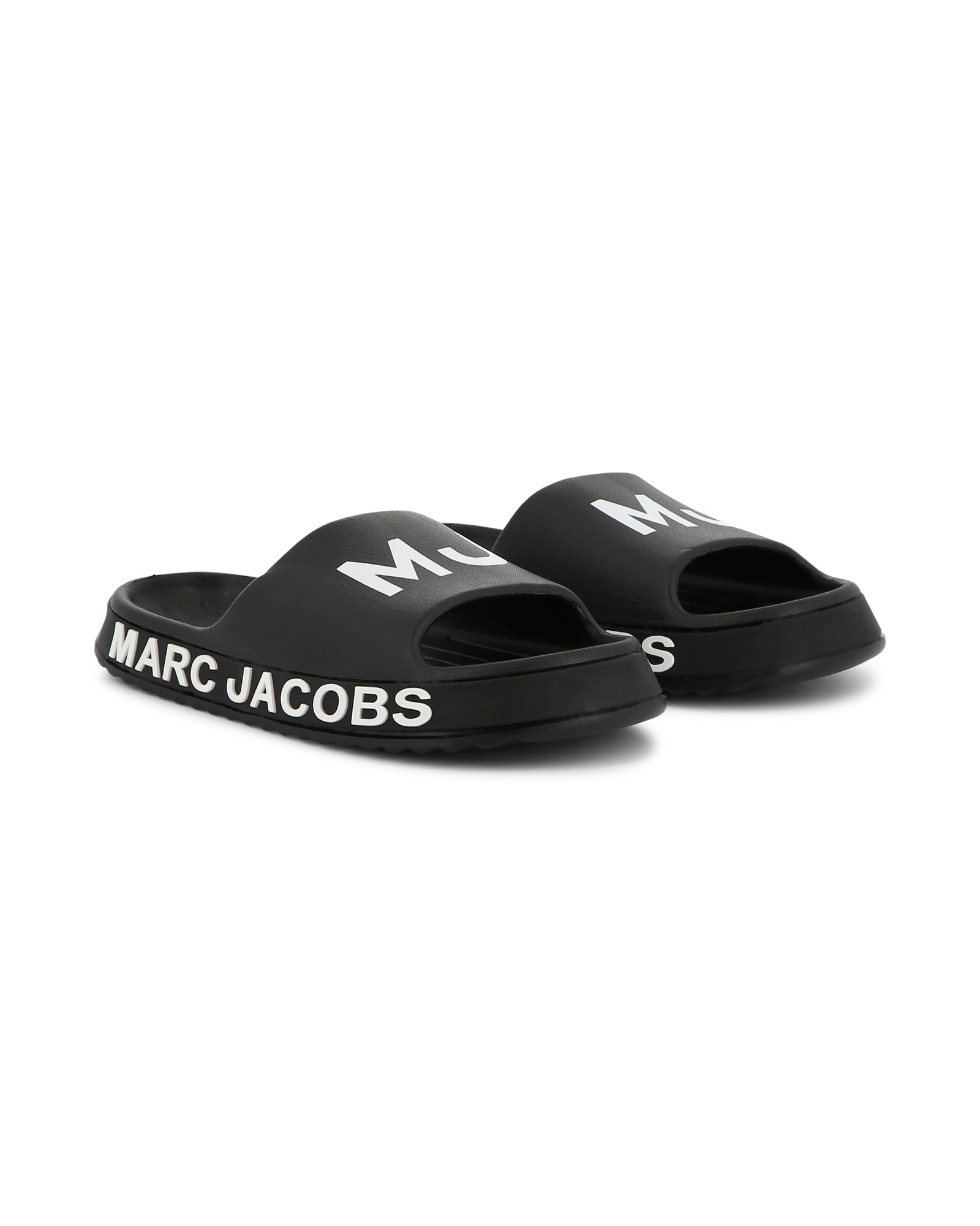 Mules avec logo - Black