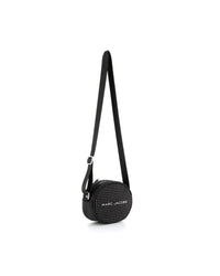 Sac à main en sergé avec strass - Black