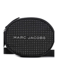 Sac à main en sergé avec strass - Black