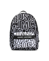 Sac à dos avec monogramme imprimé - Noir Blanc