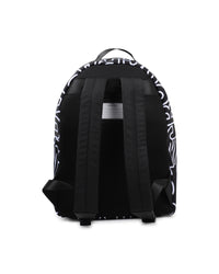 Sac à dos avec monogramme imprimé - Noir Blanc