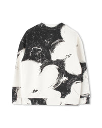 Sweatshirt en imprimé - Craie