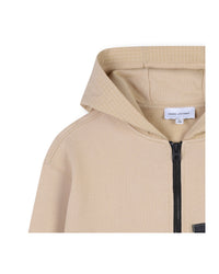 Cardigan à capuche en molleton - Corde