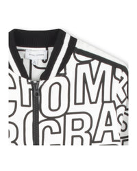 Monogrammed cardigan - Black