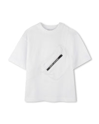 Trompe l'oeil illustration T-shirt - White