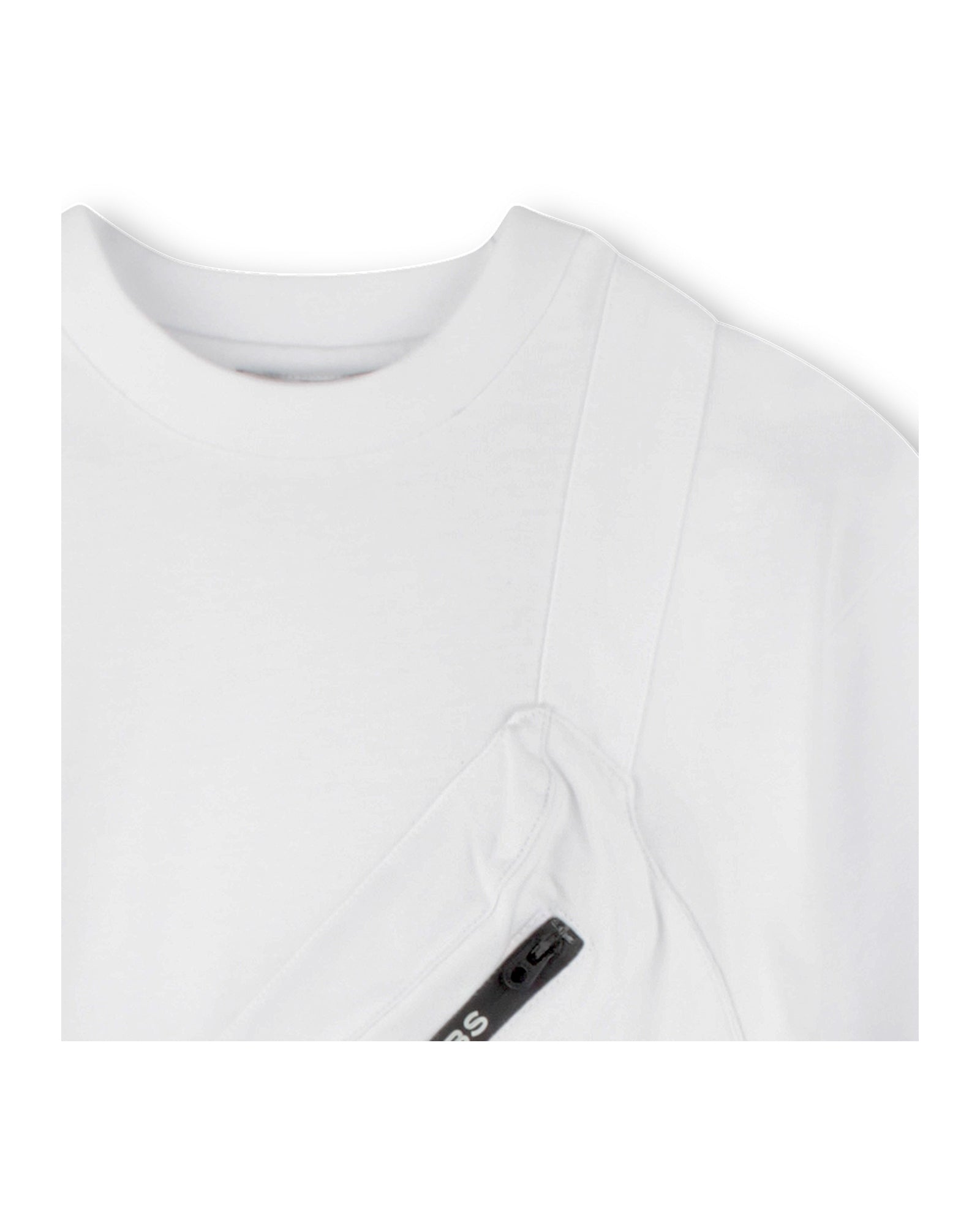 Trompe l'oeil illustration T-shirt - White