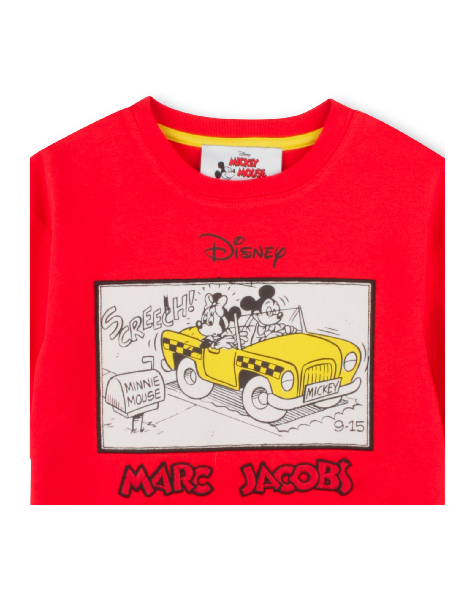 T-shirt avec illustration - Rouge Orange