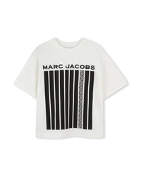 T-shirt avec monogramme imprimé - Ivoire Pastel
