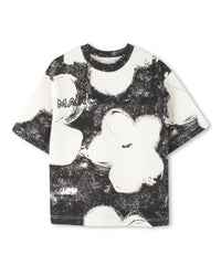 T-shirt in print - Craie