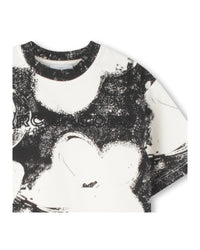 T-shirt in print - Craie