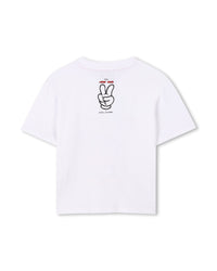 T-shirt with illustration - White