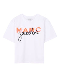 T-shirt avec illustration en coton - Blanc