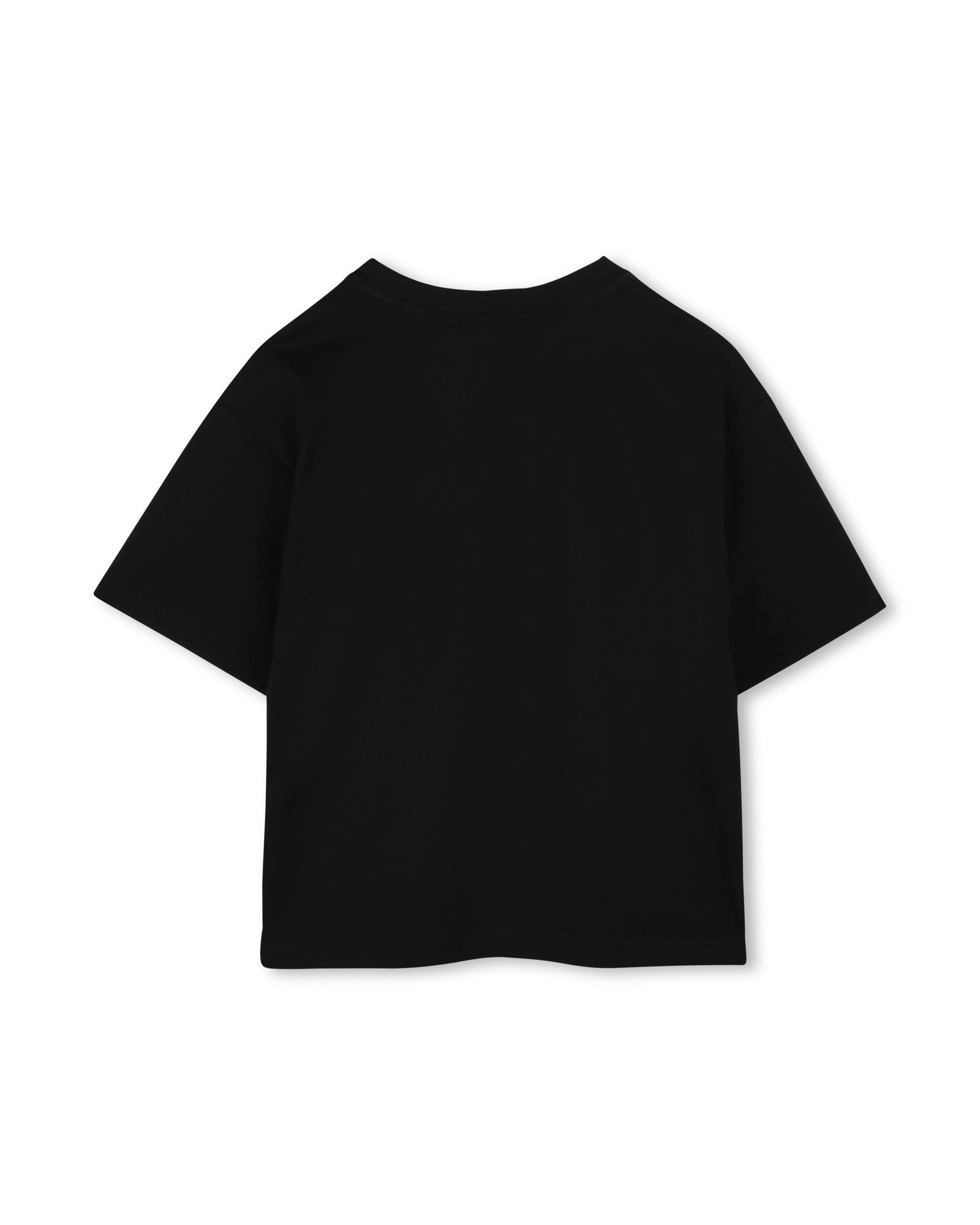 T-shirt à illustration trompe l'œil - Black