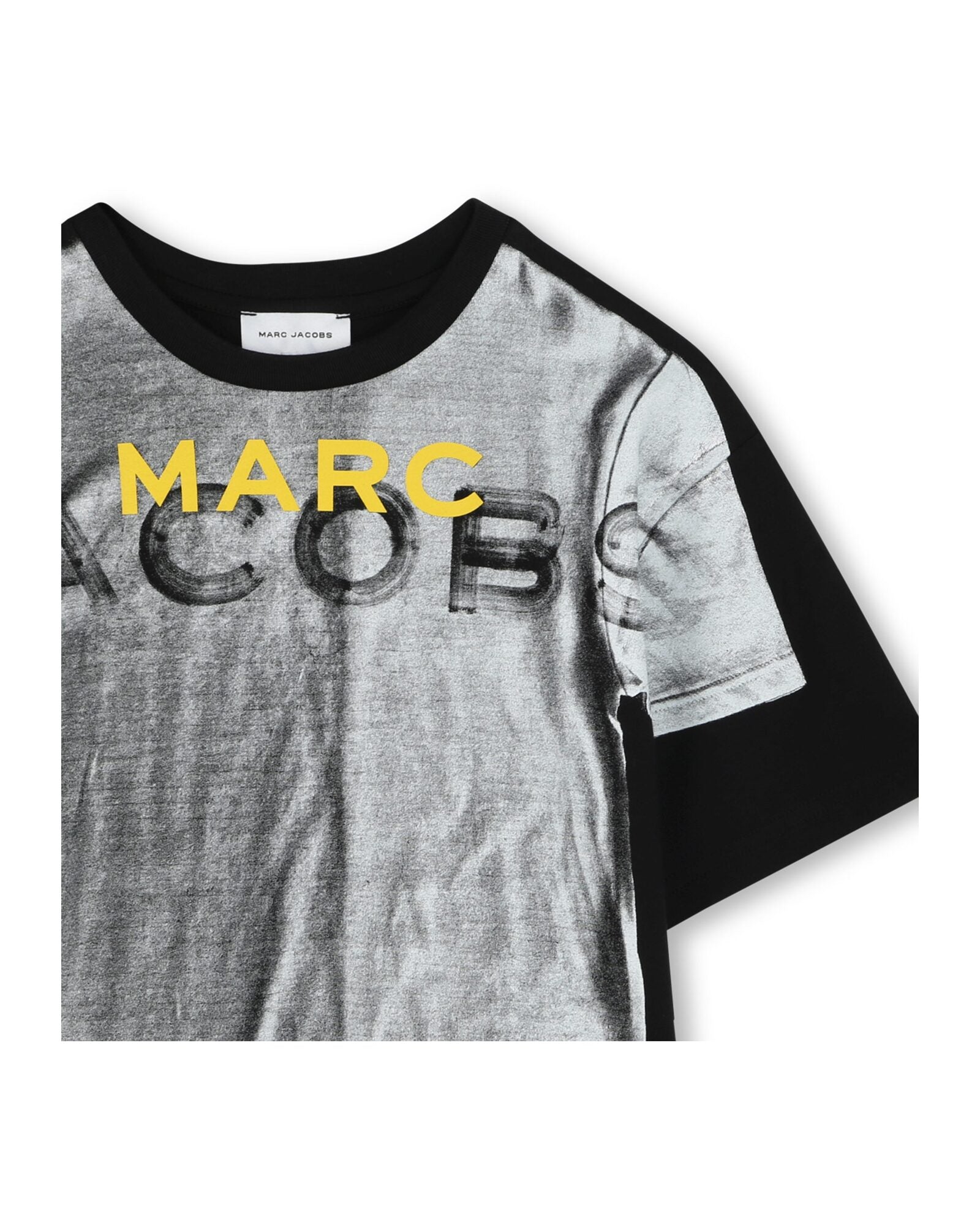 T-shirt à illustration trompe l'œil - Black