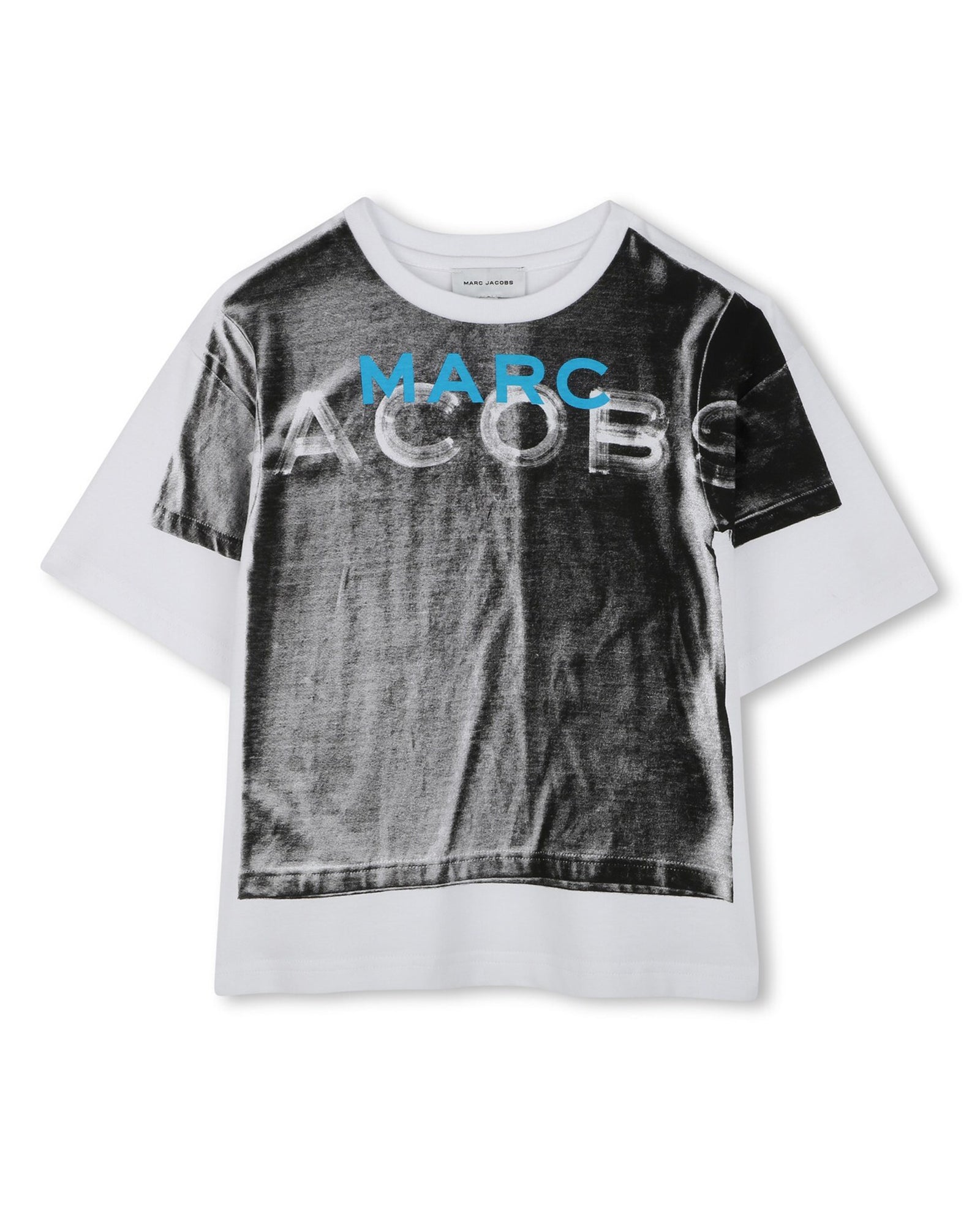 T-shirt à illustration trompe l'œil - Blanc