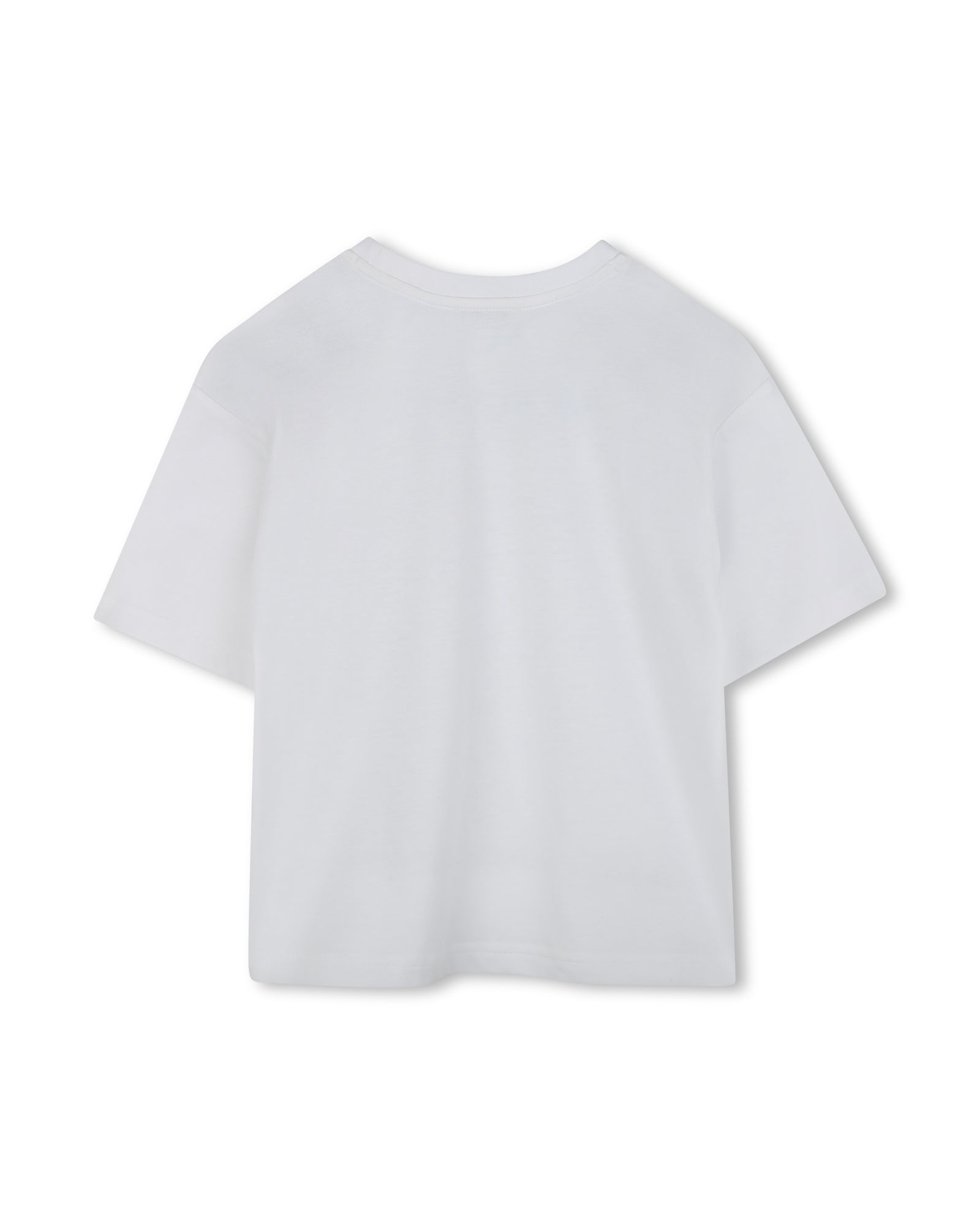 T-shirt à illustration trompe l'œil - Blanc