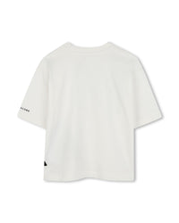 T-shirt avec monogramme imprimé - Ivoire Pastel