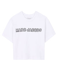 T-shirt court en coton - Blanc