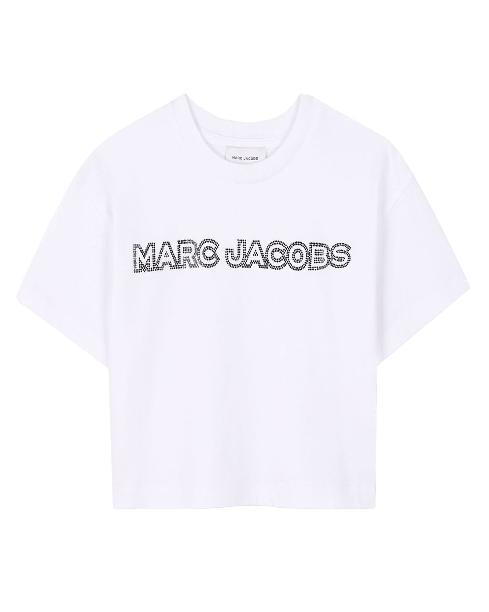 T-shirt court en coton - Blanc